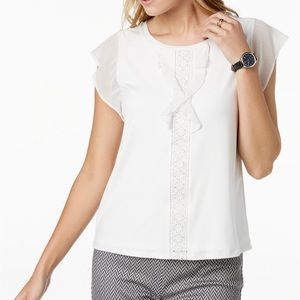 Women Tommy White Top Medium